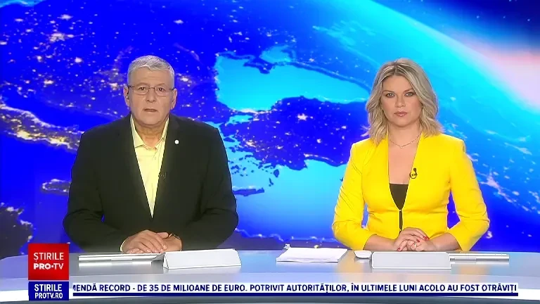 Accident într-o intersecție din București, între o mașină și un autobuz. Două persoane au fost rănite