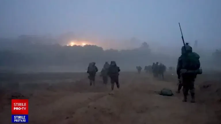 VIDEO cu momentele în care tancurile Israelului intră în Gaza. Imagini cu atacurile forțelor armate israeliene