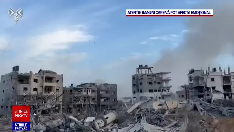 „Ne punem nădejdea în Dumnezeu”. Sute de palestinieni încearcă cu disperare din calea măcelului declanșat israelieni