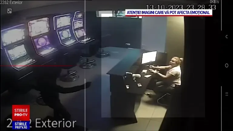 Jaf înscenat la o sală de jocuri din București. Cum s-a descoperit că „tâlharul” era, de fapt, o femeie