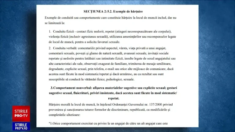 Normele de aplicare pentru hărțuirea la locul de muncă, publicate de Guvern. Ce nu mai e permis