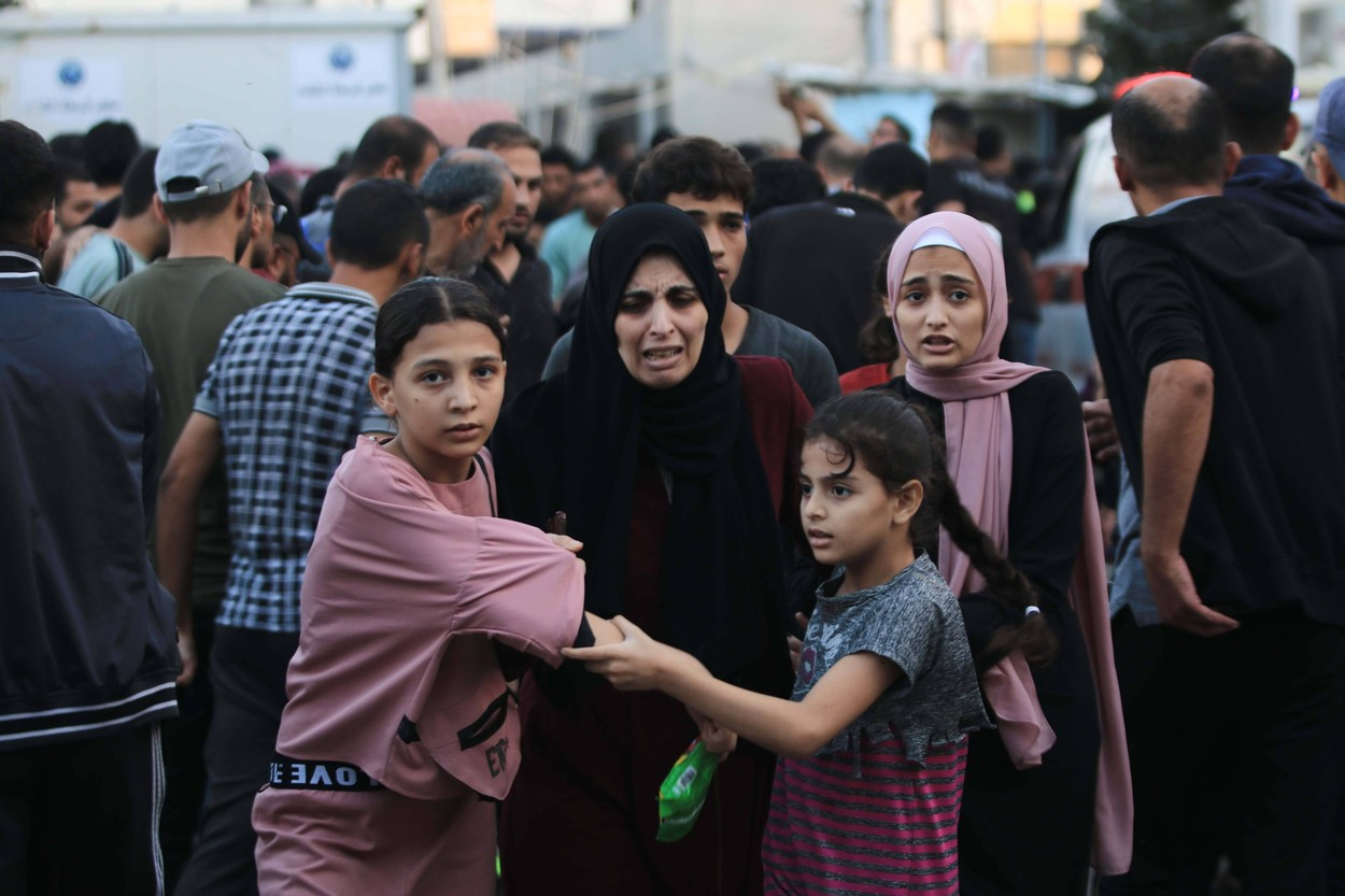 Un spital din Fâșia Gaza ar fi fost bombardat de Israel. Hamas susține că sunt zeci de morți