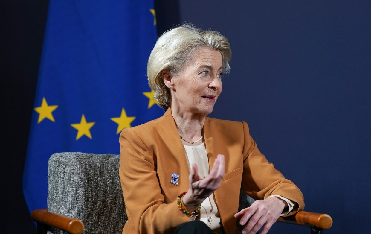 Ursula von der Leyen, la Kiev: "Mă aflu aici pentru a discuta despre calea Ucrainei către aderarea la UE"
