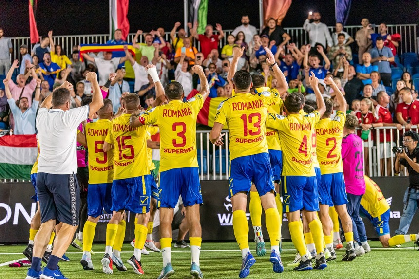 România este campioană mondială la minifotbal