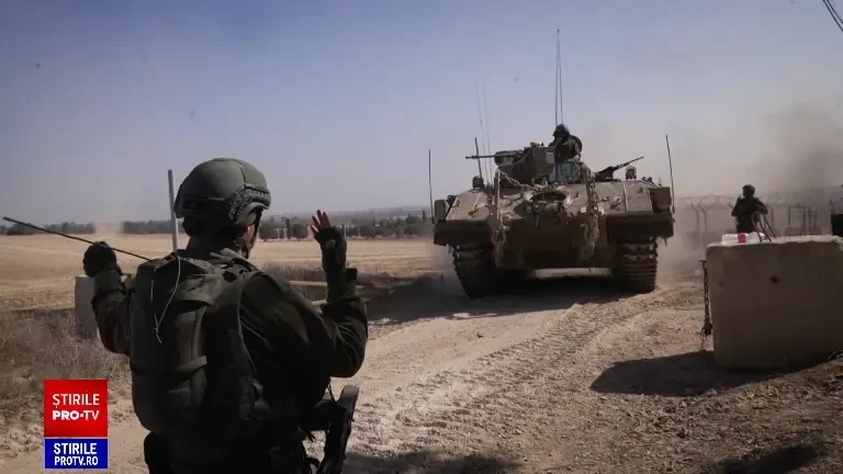 Armata israeliană a dus jurnaliști străini în iadul din Fâșia Gaza. Au fost la un pas de a fi prinși într-o ambuscadă