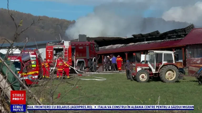 Un tânăr a vrut să aprindă focul la o centrală pe lemne, dar a murit carbonizat. Trupul, găsit la 20 de metri distanță