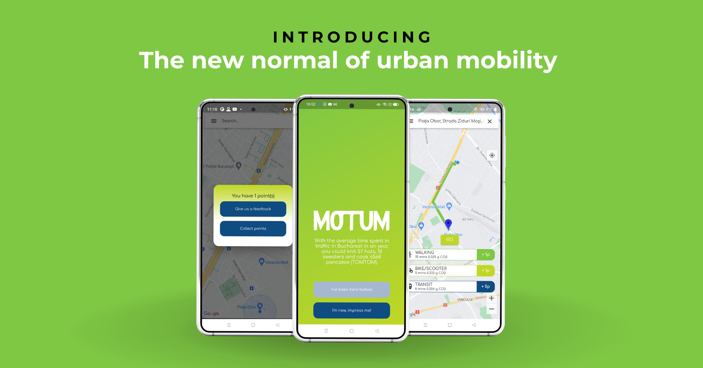 Motum este aplicația săptămânii. Cum primești recompense dacă renunți la mașină