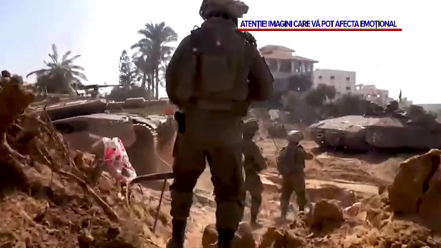 Armata israeliană acționează în jurul celui mai mare spital din Gaza unde s-ar afla cartierul general al Hamas