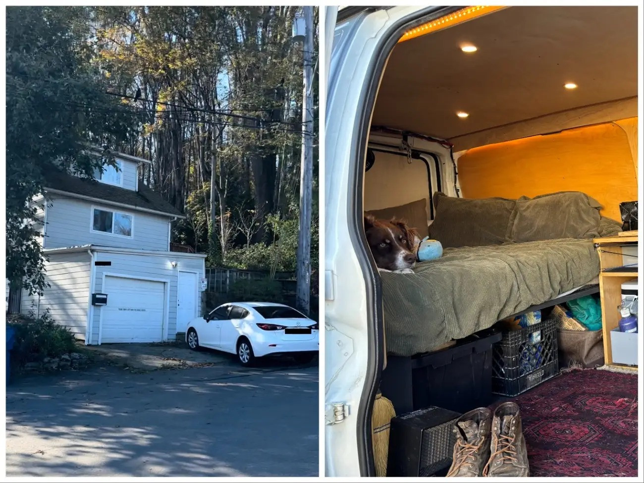 Proprietarul unei case a ajuns să locuiască într-o rulotă după ce chiriașul său i-a pus locuința pe Airbnb