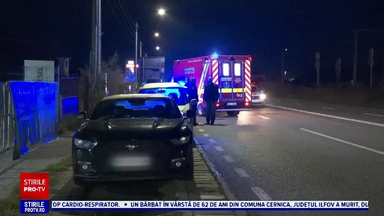 Un bărbat a murit după ce a fost implicat într-un accident ușor, în timp ce aștepta poliția, în Cluj