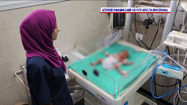 OMS: Cel mai mare spital din Gaza devine un cimitir. Zeci de bebeluși născuți prematur și bolnavi nu pot fi tratați