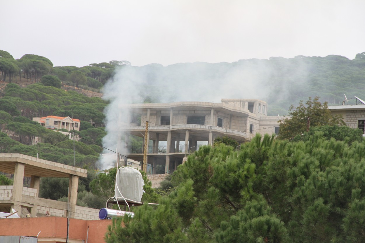 Violenţe în Liban între armata israeliană şi Hezbollah. Un atac aerian a ucis un civil libanez şi a rănit un altul | FOTO