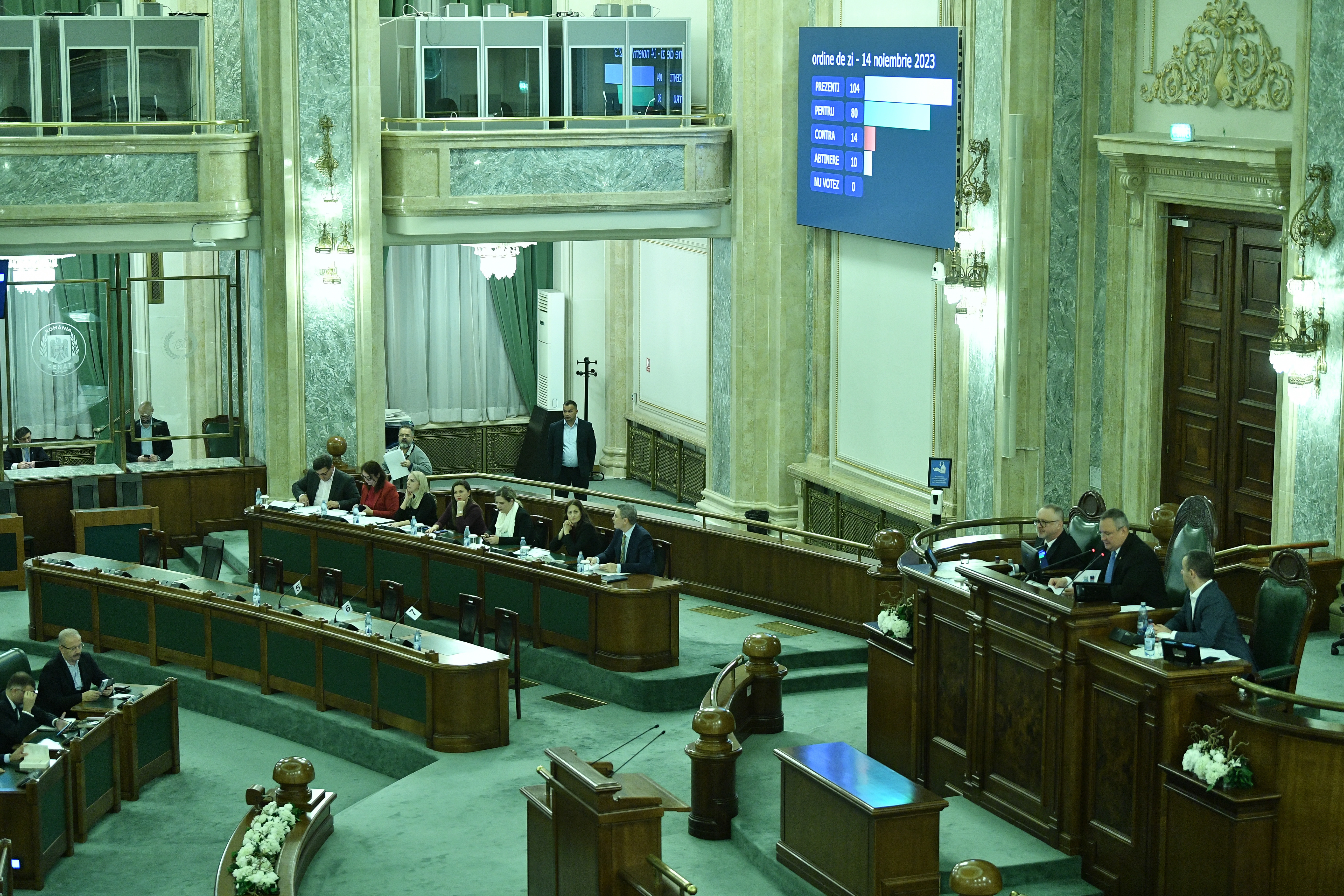 Legea pensiilor a trecut de Senat cu 85 de voturi „pentru”. Impactul ei financiar, anunțat „pe gură” de un secretar de stat