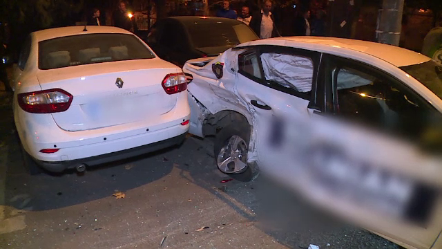 Accident în lanț pe Bulevardul Camil Ressu din București. Cinci mașini au fost implicate în coliziune