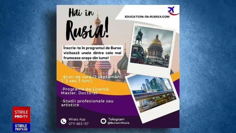 Rusia încearcă să racoleze studenți români