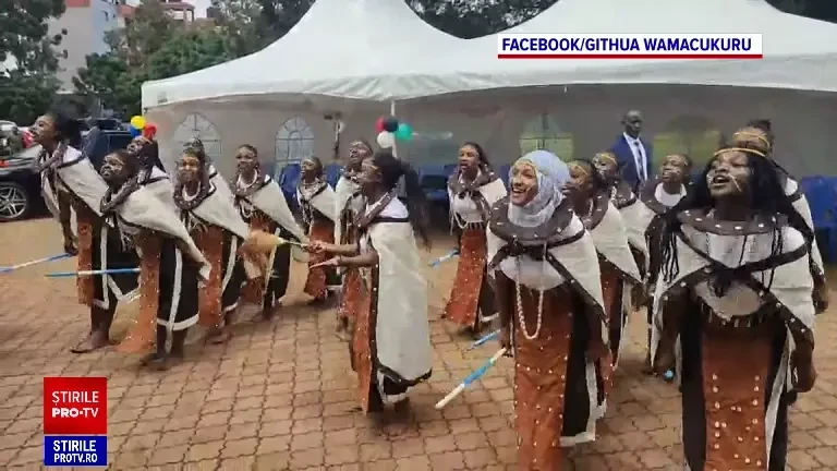 Dans, cadouri și discuții despre România. Cum a arătat ultima zi a vizitei cuplului prezidențial în Kenya