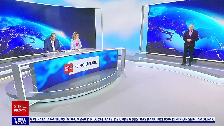 Vremea azi, 17 noiembrie. Ploile vor cuprinde jumătatea de sud-vest a țării