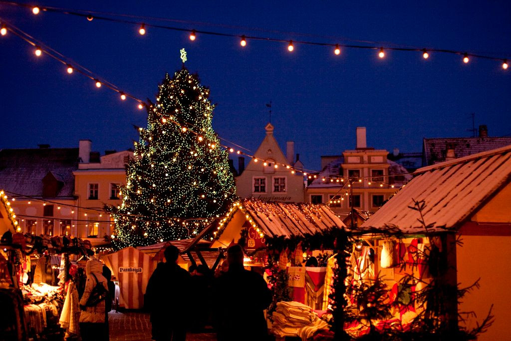 t&acirc;rg de crăciun Tallinn