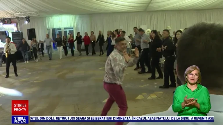 Petrecere cu fast la Târgu Jiu. Sute de pescari și-au dat întâlnire la primul bal al lor organizat după pandemie