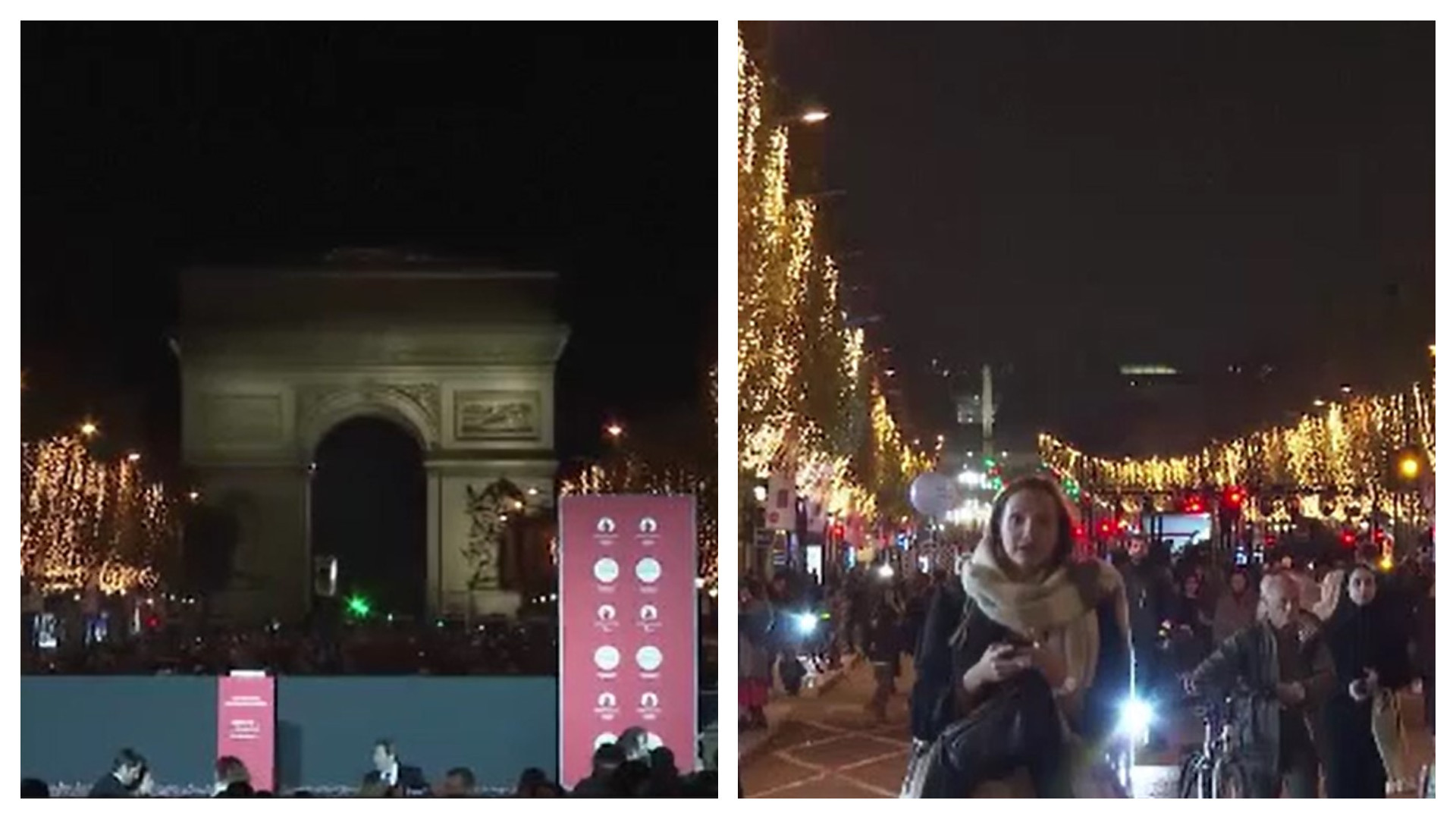 Magie în Paris. Decorațiunile au fost aprinse pe Champs-Elysee. 400 de copaci, scăldați în lumină de Sărbători