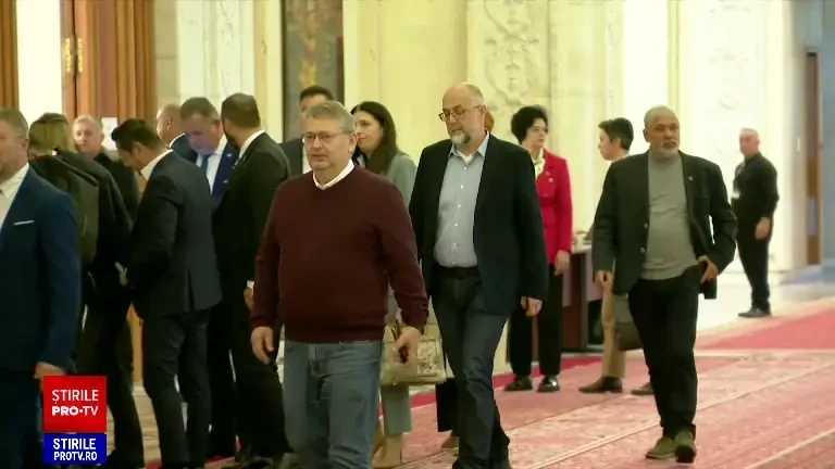 Scandal în Parlament. Ședința secretă s-a suspendat temporar, după ce un senator a filmat imaginile, deși nu avea voie