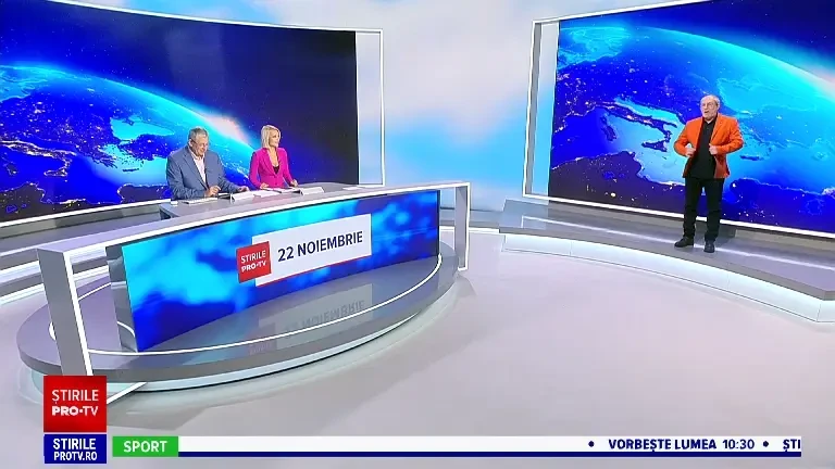 Vremea azi, 22 noiembrie. Se răcește și o să plouă în majoritatea regiunilor țării