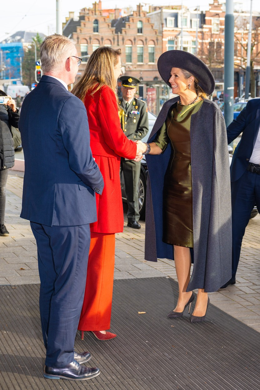 Regina Máxima, surprinsă purtând aceleași haine. Cum a impresionat cu ultima sa apariție din Amsterdam | FOTO