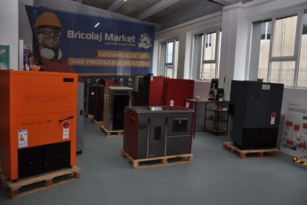 (P) Bricolaj Market - aici găsești centrale termice pe peleți