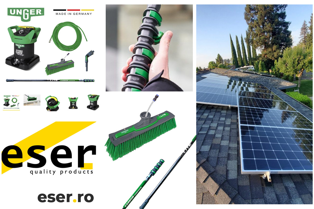 (P) Știați că pentru panourile fotovoltaice există kit de curățare special? Aflați detalii de aici