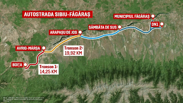 Autostrada Sibiu-Făgăraș ar putea fi deschisă până la finalul lui 2027. Specialist: „Trebuie să se alinieze multe planete”