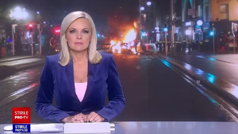 „Erau scaune care se izbeau, aveau bâte”. Noapte de coșmar cauzată de sute de huligani violenți în Dublin