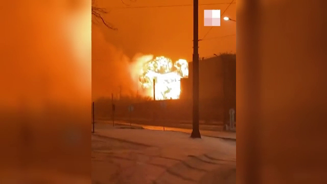 Explozie puternică la cea mai mare fabrică de tractoare din Rusia. A urmat un incendiu uriaș