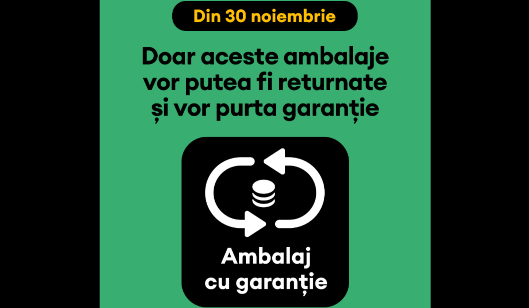 Se lansează Sistemul Garanţie-Returnare în România. Băuturile se vor scumpi, dar ne vom putea recupera banii dacă reciclăm