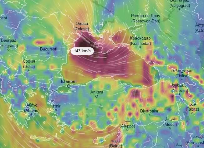 Viteza vântului a atins 140 km/h în sud-estul țării. Activiștii spun că ar fi fost un uragan, ANM neagă