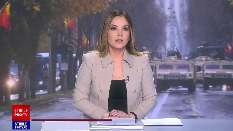 Repetiții pentru parada de 1 Decembrie. 2.400 de militari români și străini au defilat prin centrul Capitalei