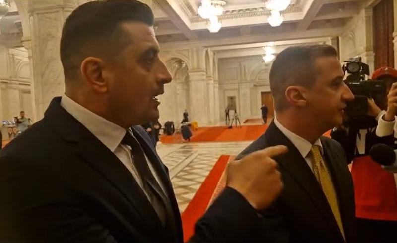 „Mă gunoiule, mă”. Scandal în timpul plenului Camerei Deputaţilor. Mai mulți politicieni de la AUR şi USR s-au îmbrâncit