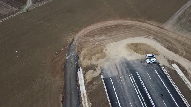 Prima bucată din autostrada care înconjoară Capitala este gata. Când va fi deschis următorul tronson