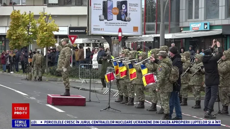 Ultimele pregătiri pentru Ziua Națională a României la Alba Iulia. Orașul a îmbrăcat haine de sărbătoare