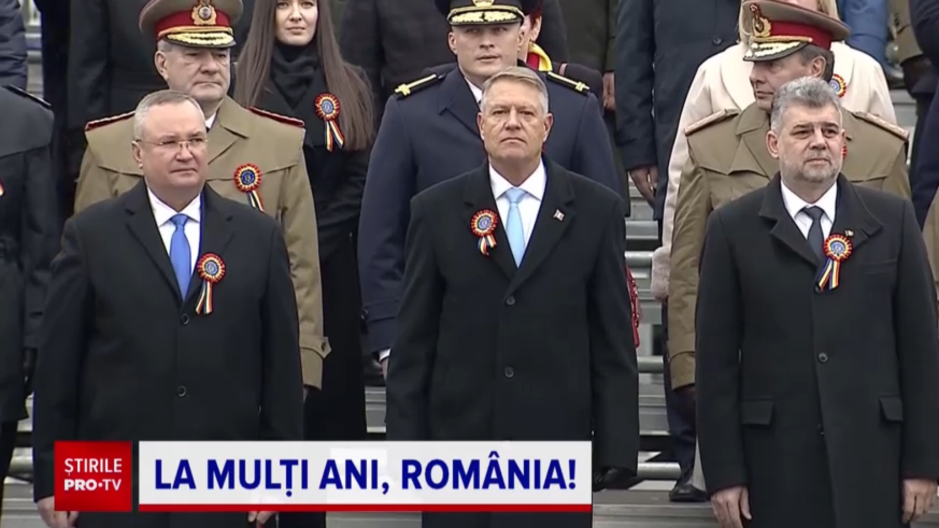 Klaus Iohannis, Marcel Ciolacu, Nicolae Ciuca