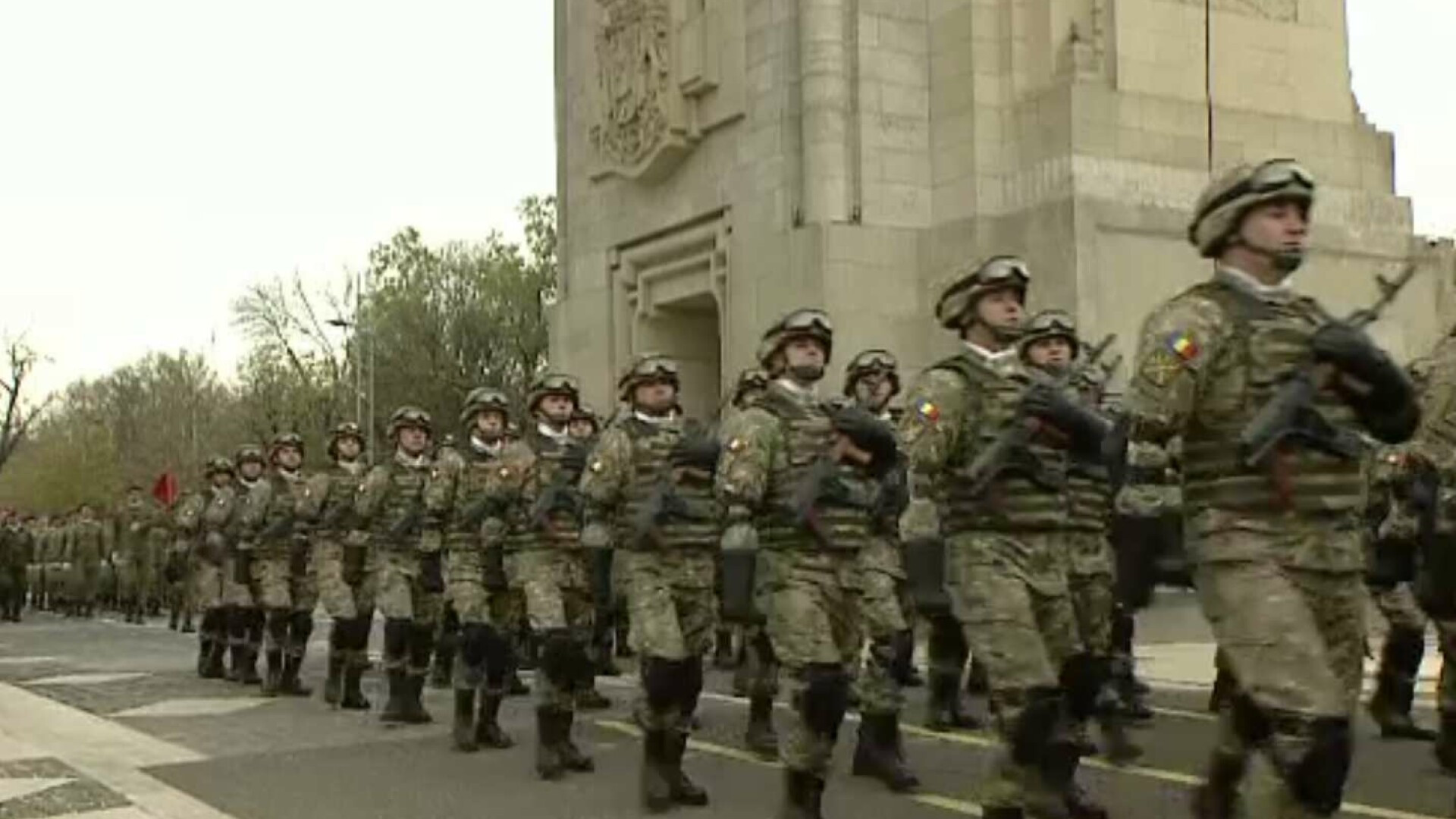 Parada de la Arcul de Triumf. Care a fost momentul culminant la defilarea de 1 Decembrie