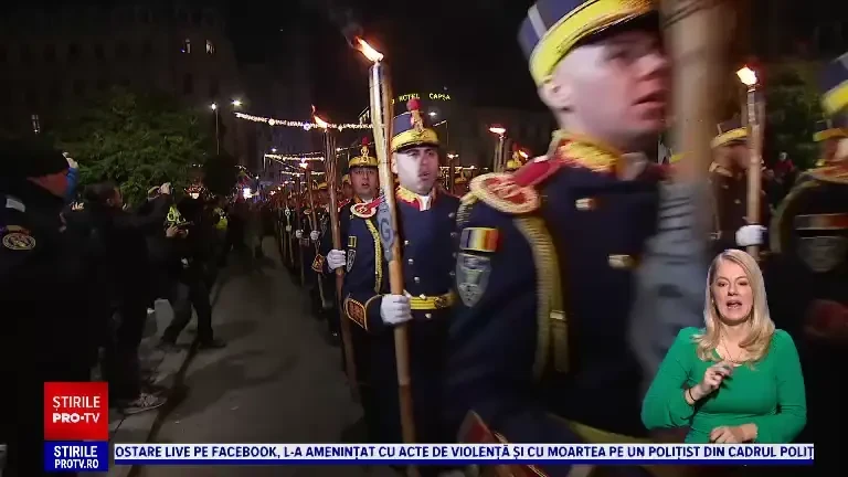 Bucureștenii, fascinați de parade, expoziții și luminile tricolorului. Cum a arătat Ziua Națională a României în Capitală