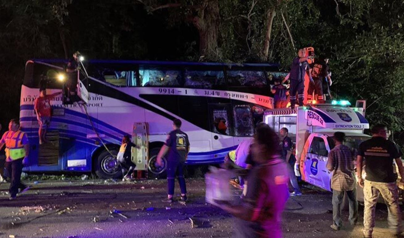 Accident cu zeci de victime, în Thailanda. 14 persoane au murit și 20 au fost rănite | VIDEO