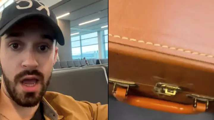 Pățania unui bărbat pe aeroport după ce bunica sa i-a dat un cadou și i-a spus să nu îl verifice până acasă. Ce era în geantă