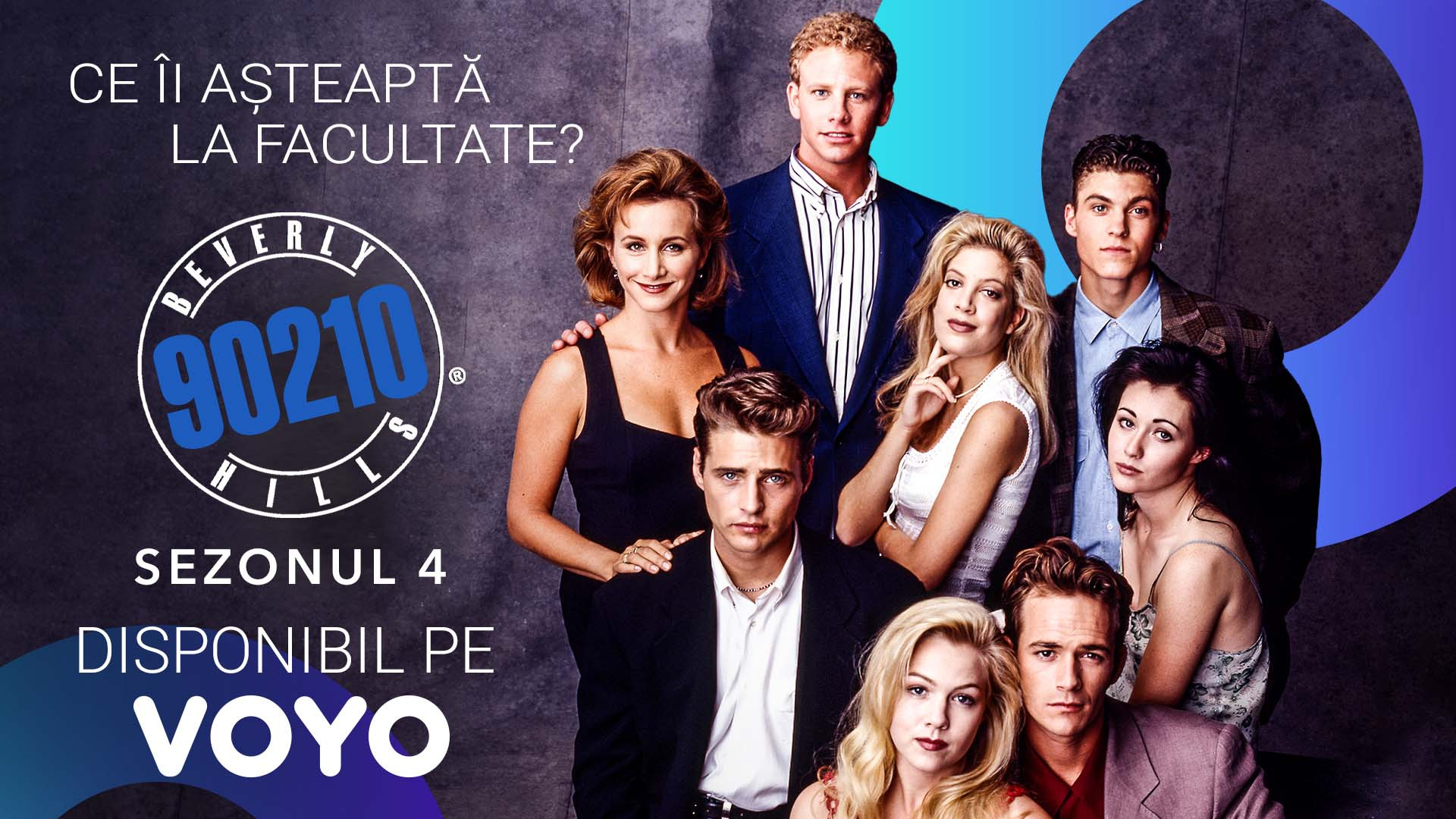 Sezonul 4 al îndrăgitului serial Beverly Hills 90210 este acum disponibil pe VOYO!