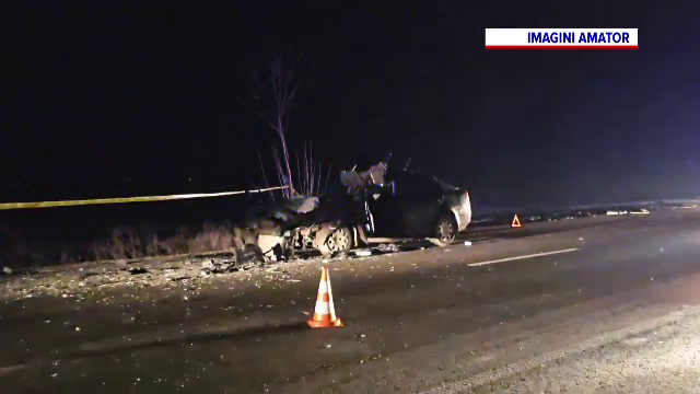 Un șofer a murit pe loc după ce s-a izbit de tirul care circula în fața sa, pe șoseaua București-Urziceni