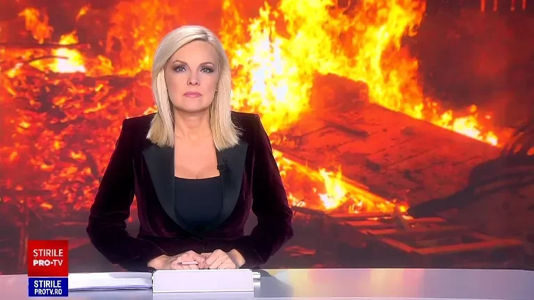 Acoperișul unui bloc din Șimleul Silvaniei a fost cuprins de flăcări. Pompierii s-au luptat cu focul aproape 2 ore