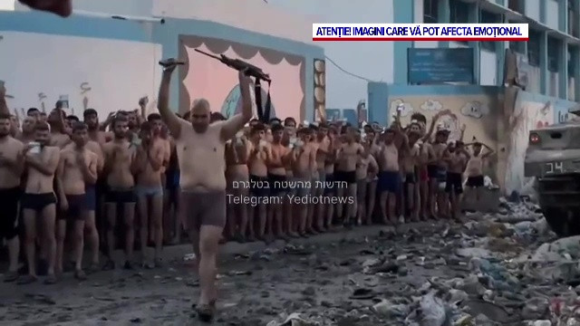 Cum explică Israelul imaginile cu bărbați palestinieni dezbrăcați care se predau: ”Trebuie să creștem presiunea”