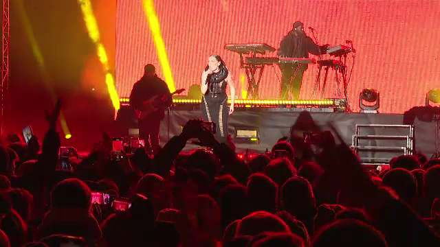 Jessie J a făcut show la Timișoara. Peste 20.000 de oameni s-au strâns în Piața Unirii. „Celebrăm capitala culturală”