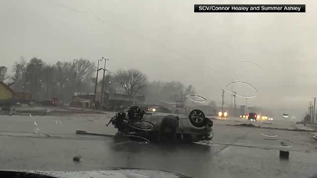 „Am văzut teama în ochii lor.” 6 morți și 23 au fost răniți, după ce furtuni violente au lovit statul Tennessee