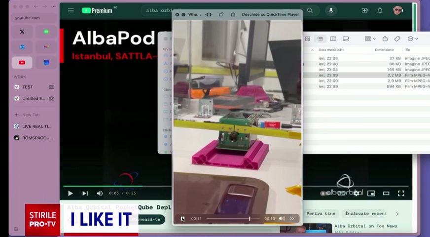 Singurul satelit românesc aflat acum pe orbită a fost construit de câțiva elevi. Poate fotografia planeta